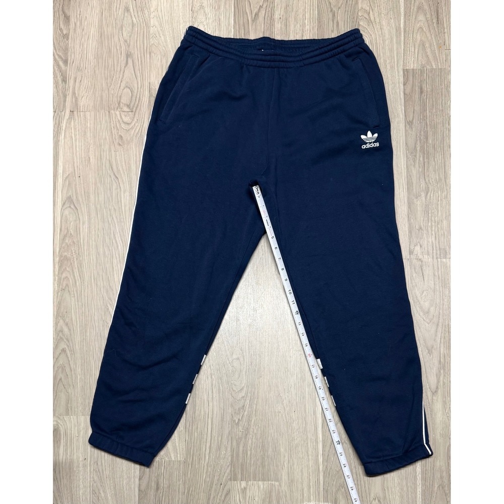 Adidas Originals Auth Sweatpants Navy Blue‎ White DH3858 Mens XL NWT Joggers